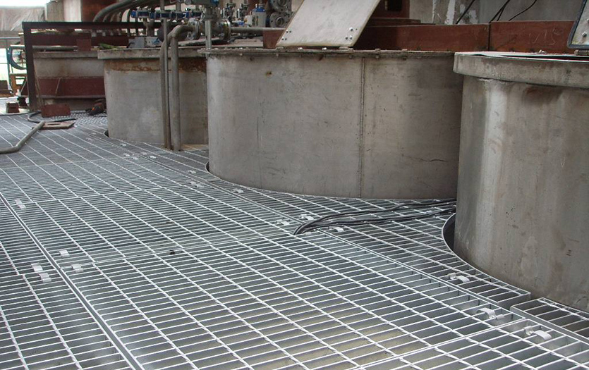 浙江昱輝陽光能源鋼格板案例